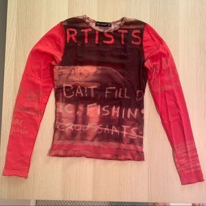 Cop Copine 90s Vintage Top as seen on Bella Hadid